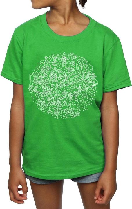 Produktbild Star Wars Christmas Death Star TShirt Mädchen (140, 146)
