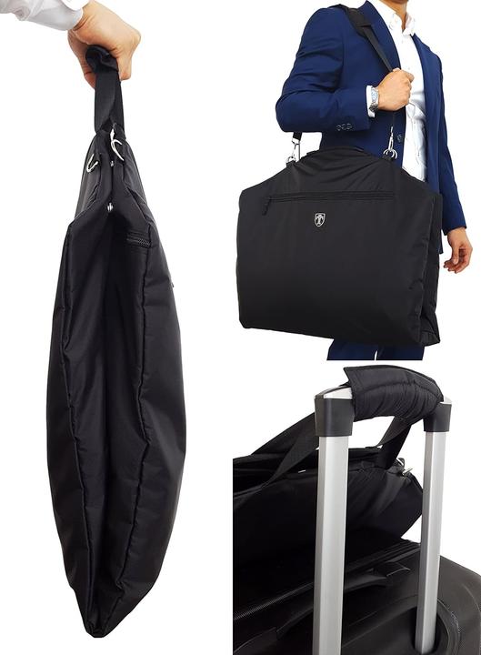 Actual product image Travando Anzugtasche mit 15" Laptopfach und Schultergurt