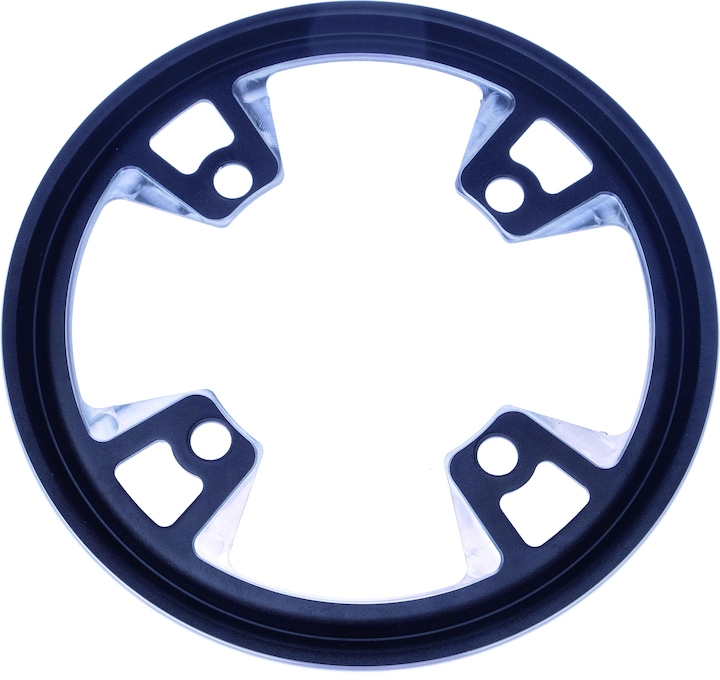Actual product image No Name Aluminium chain guard for 42/44 teeth without screws black
