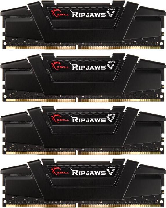 Productafbeelding G.Skill RipJaws V-serie (4 x 32GB, 3200 MHz, DDR4 RAM, DIMM 288 pin)