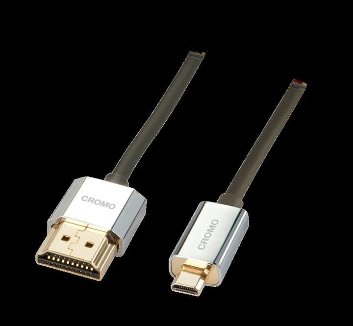 Produktbild Lindy micro HDMI (Typ D) — HDMI (Typ A) (0.50 m, HDMI, 1.3)