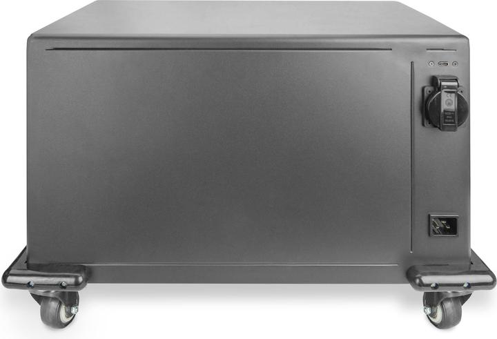 Actual product image Digitus Mobile charging cabinet, 14", USB-C, electr. PIN key, 16 charging stations, fan, 384 x 550 x 375 mm