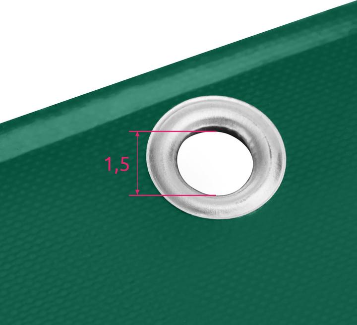 Image du produit tectake Bâche de protection étanche verte
