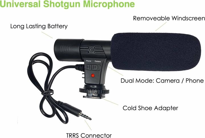Productafbeelding DigiPower Vlogging Kit Superstar Essential (5-delig) (Plastic)