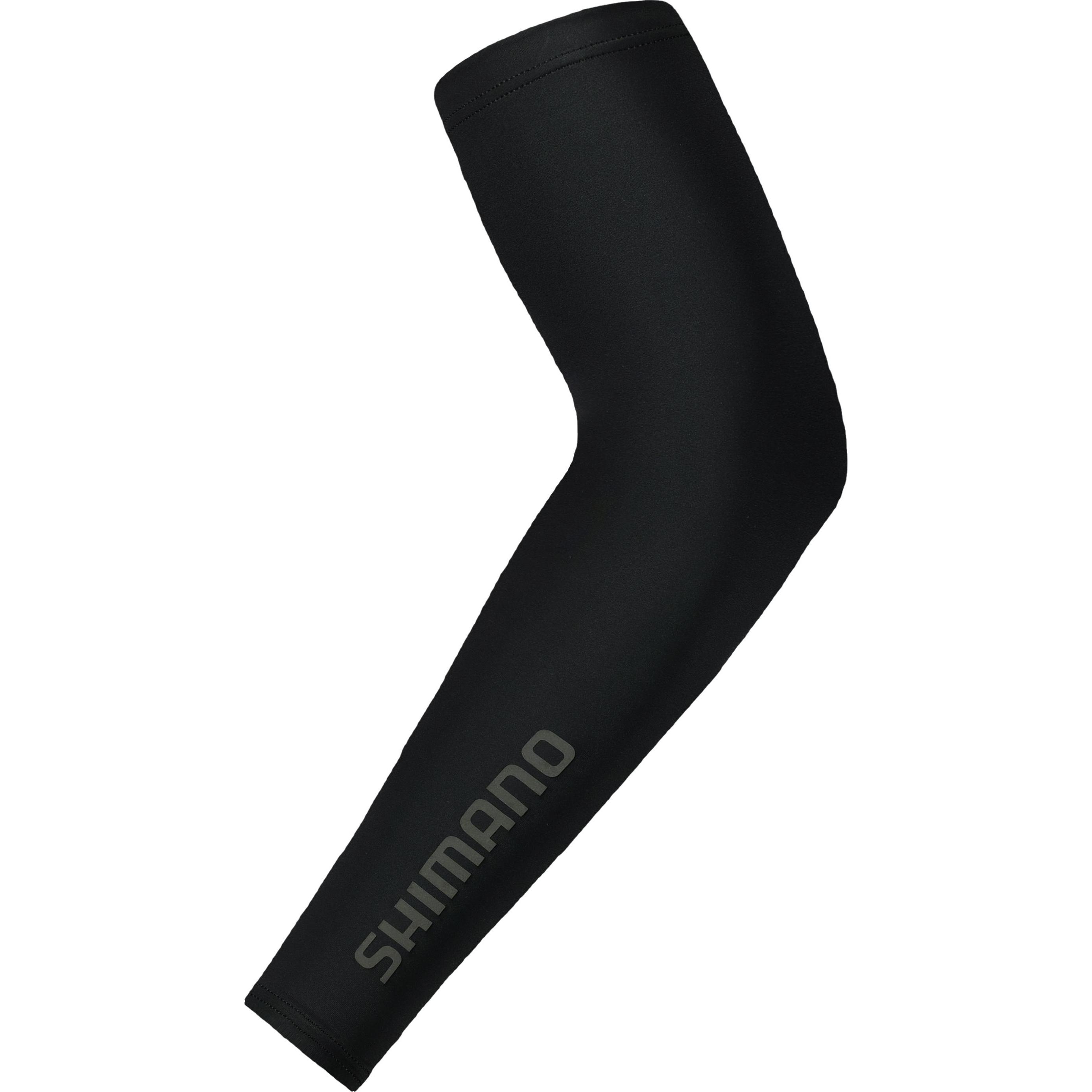Shimano, Herren, Ärmling + Beinling, Unisex Vertex Sun Block Sleeves black (XL), Schwarz, XL