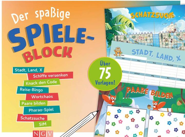 Der spassige Spieleblock (Deutsch, 2024)