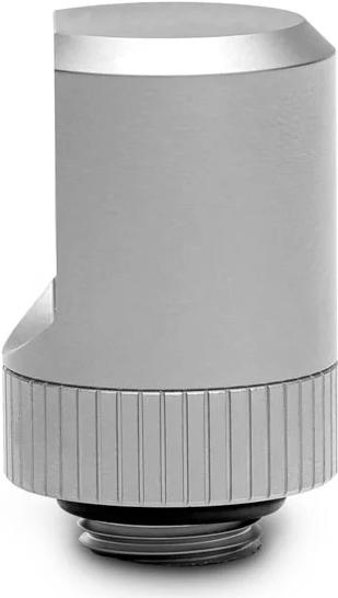 Produktbild EKWB EK-Quantum Torque Winkel 90 Grad G1/4 Zoll AG auf G1/4 Zoll IG - drehbar, Satin Tita