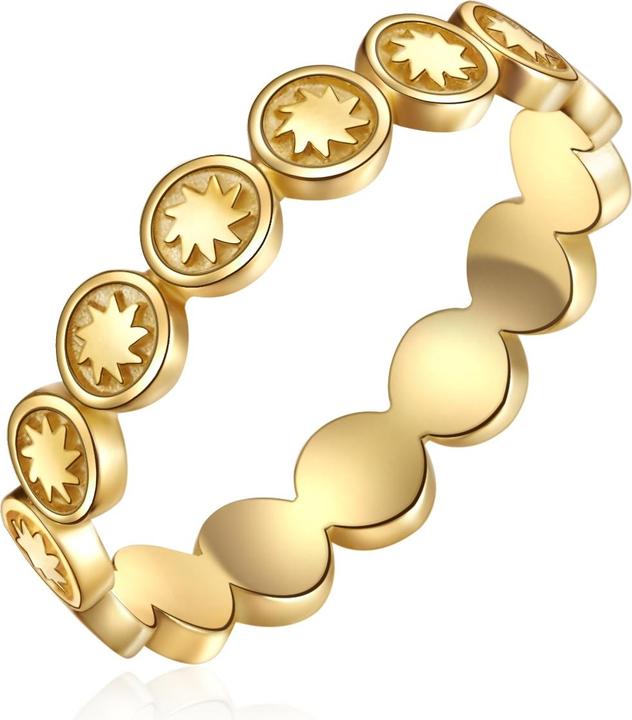 Immagine prodotto Glanzstücke München Sole da donna in argento sterling e oro giallo - 15788 (50, 925 Argento)
