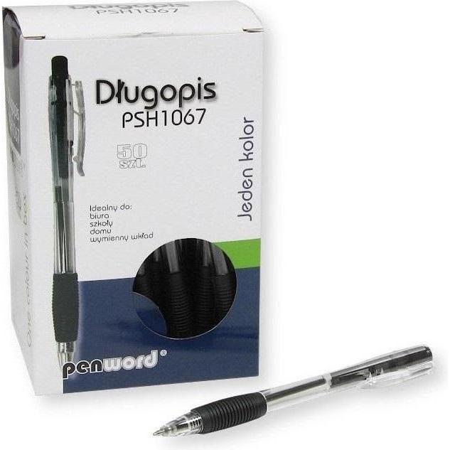 Linco, Penne, Schwarzer Kugelschreiber (50 Stück) (Nero, 50 x)