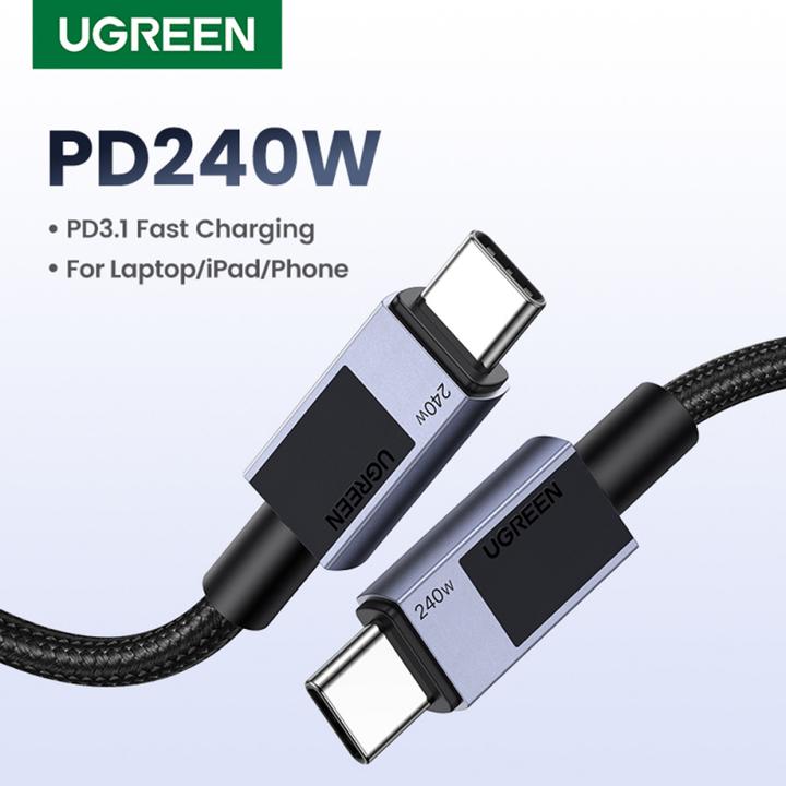 Image du produit Ugreen USB C — USB C (1 m, USB 2.0, 240 W)