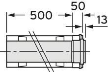 Image du produit Vaillant Rallonge 0.5 m 110/160 mm conc. (500 m)