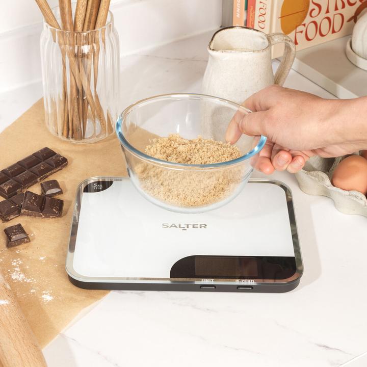 Produktbild Salter 1064 WHDR Mini-Max 5kg Digital Kitchen Scale - White