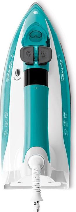 Produktbild Polti Iron PLEU0252 Vaporella Quick & Slide QS210 Steam Iron, 2400 W, Water tank capacity 350 ml, Cont (2400 W, 40 g/min)