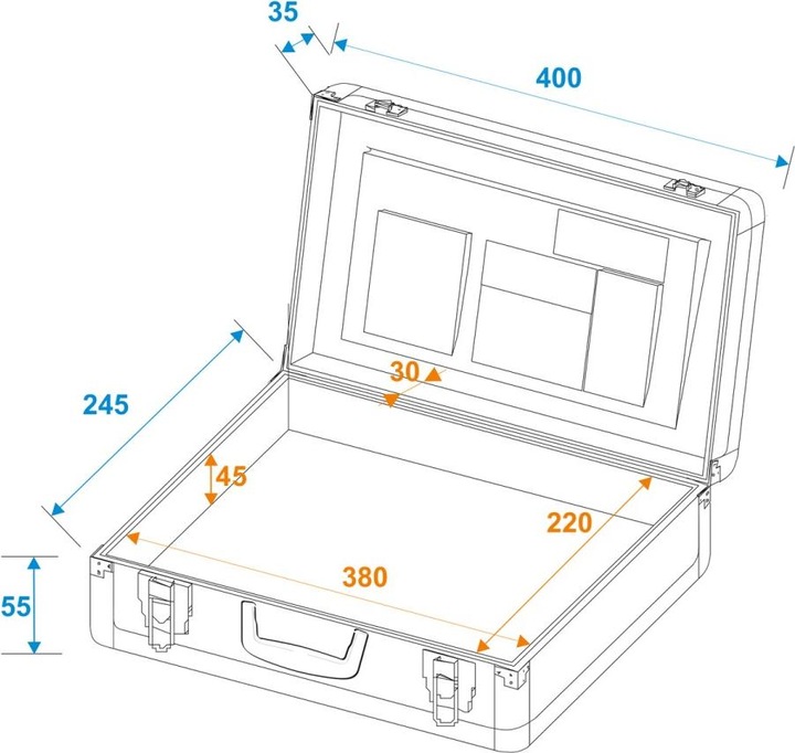 Produktbild Roadinger Laptop-Case MB-13