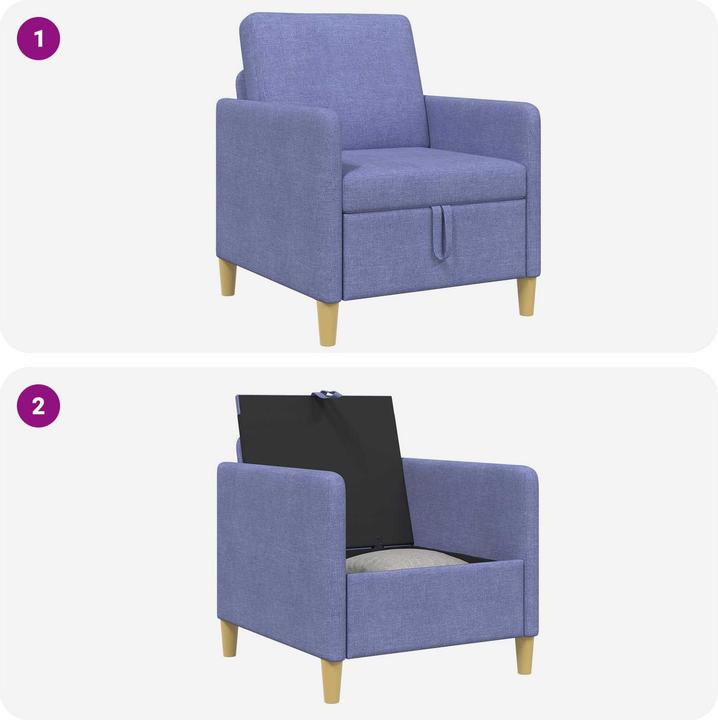 Produktbild vidaXL Modernes Sofa (1-Sitzer)