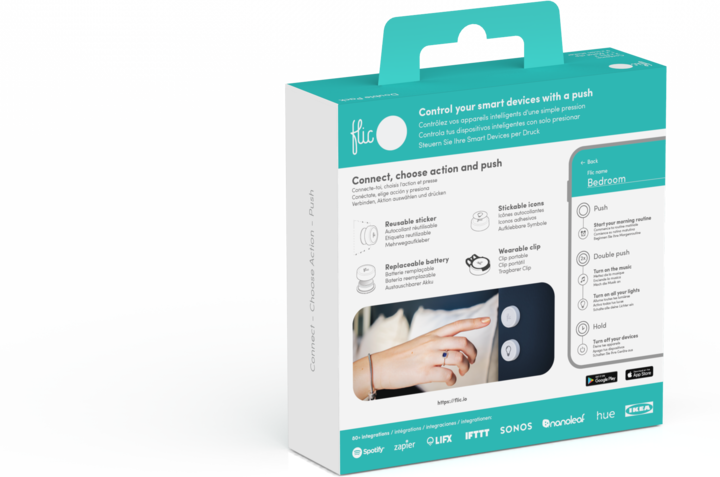 Produktbild Flic 2 Bluetooth Smart Button Double Pack