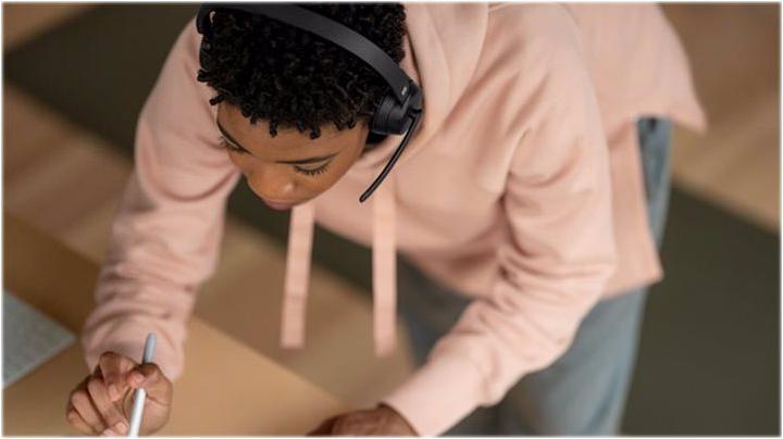 Image du produit Microsoft Casque sans fil moderne pour les entreprises (Sans fil, USB-A, Les équipes Microsoft)