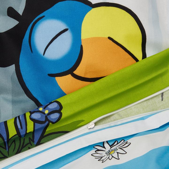 Produktbild Globi Bettwäsche, Doubleface, Reissverschluss