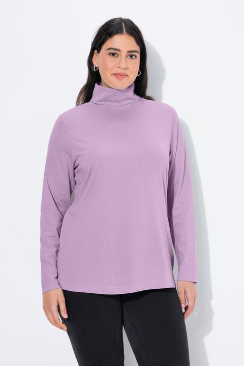 Produktbild Ulla Popken Shirt, Rollkragen, Slim, Langarm (62)