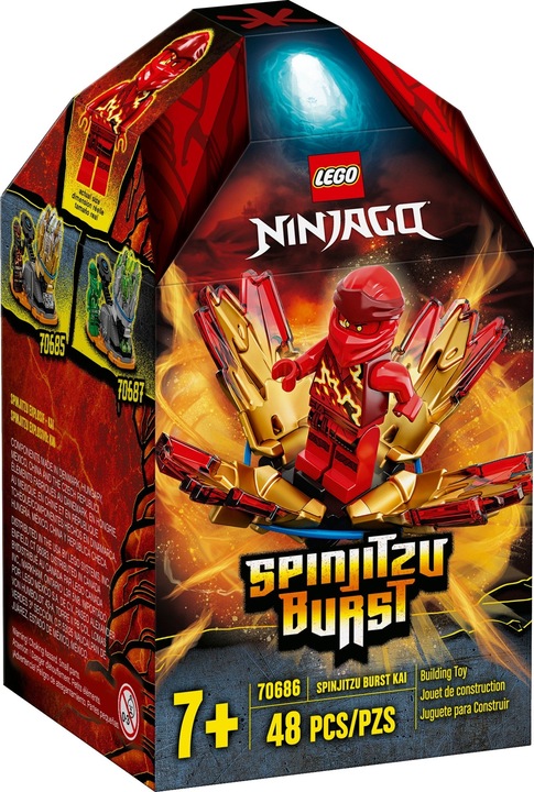 Produktbild LEGO Kais Spinjitzu-Kreisel (70686, LEGO Ninjago)