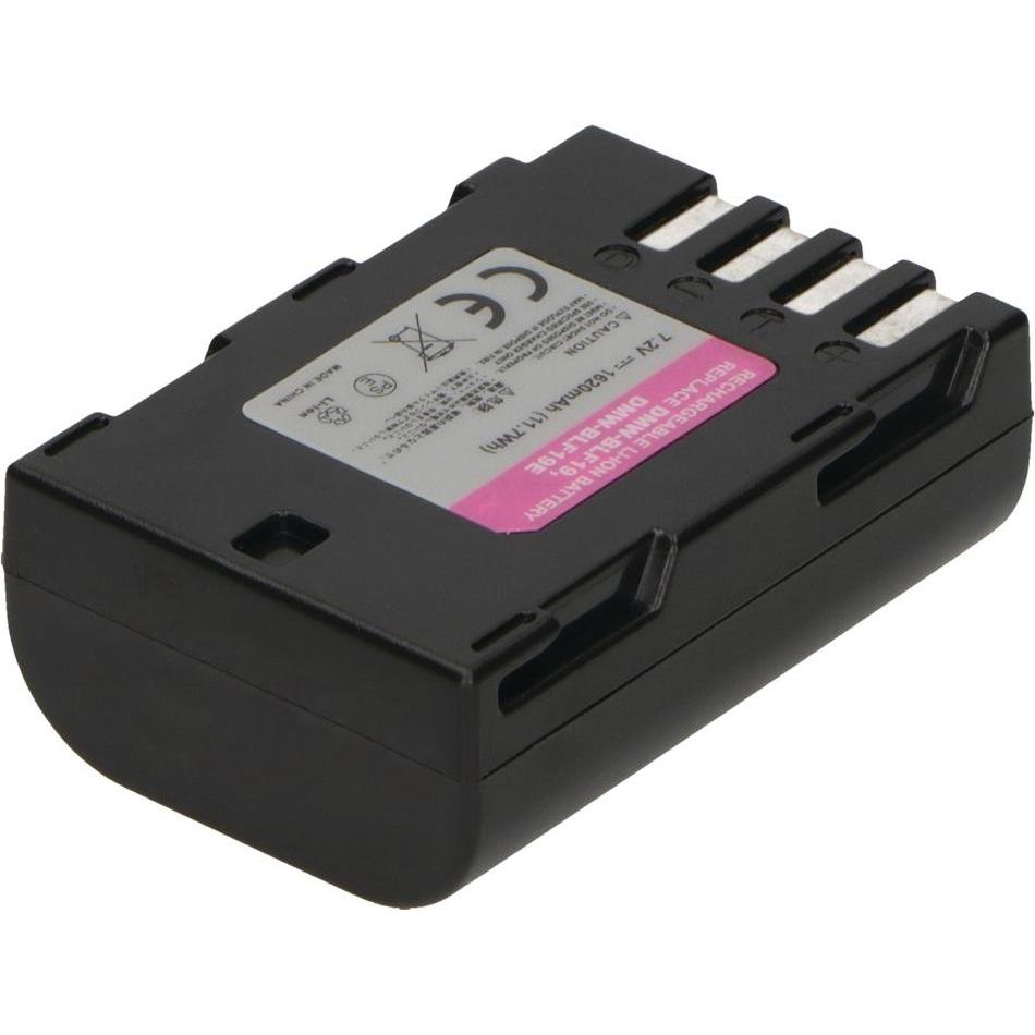 Thumbnail - 2-Power Digital Camera Battery 7.2V 1620mAh (Akku), Kamera Stromversorgung, Schwarz