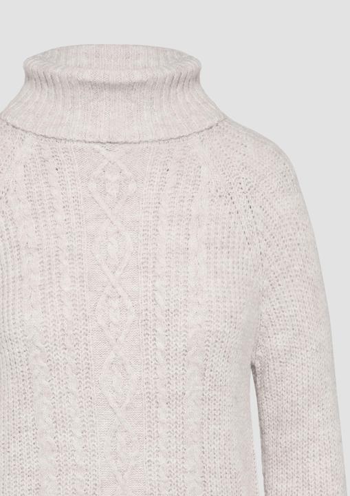 Produktbild S.Oliver Strickpullover Kuscheliger Zopfstrickpullover (XXL)