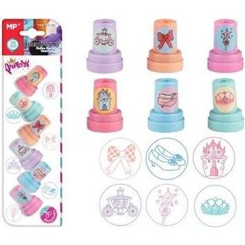 Teka, Timbro, Stempel für Kinder Prinzessin 6 Stk