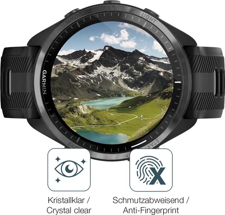Actual product image Dipos Anti-Shock Screen Protector Clear (Garmin Forerunner 965)
