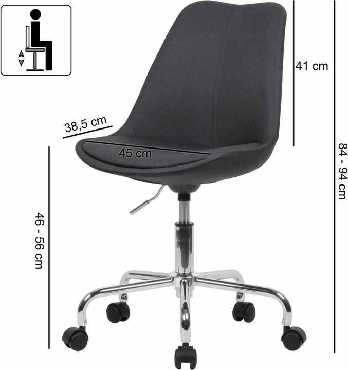 Produktbild Amstyle Schwarz (46 - 56 cm)
