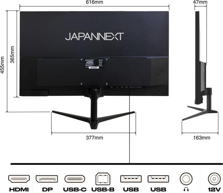 Produktbild Japannext JN-IPS27WQHDR-C65W (2560 x 1140 Pixel, 27")