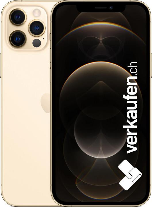 Produktbild verkaufen.ch iPhone 12 Pro (256 GB, Gold, 6.10", 12 Mpx, SIM + eSIM, A / Wie neu)