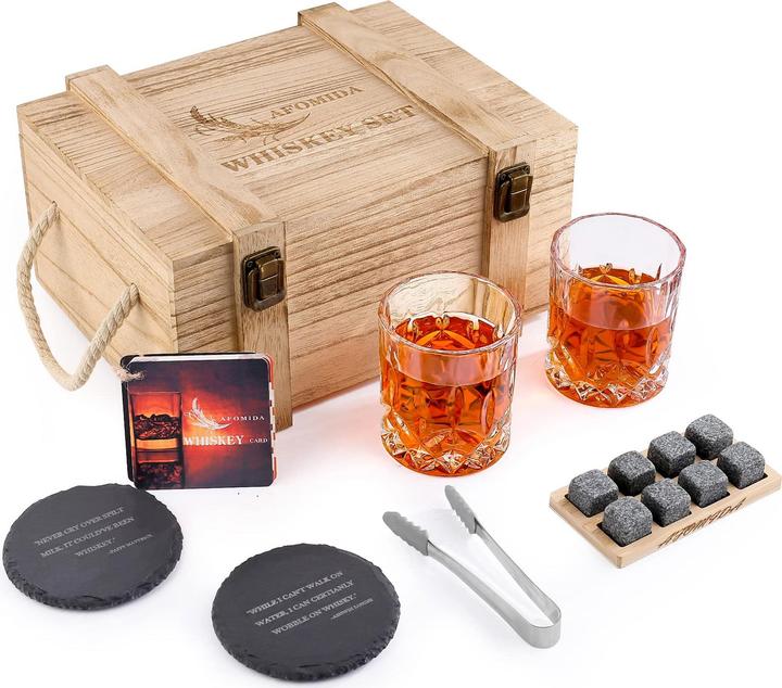 Immagine prodotto Afomida Bicchiere da whisky (3 dl, 8x, Bicchiere da whisky)