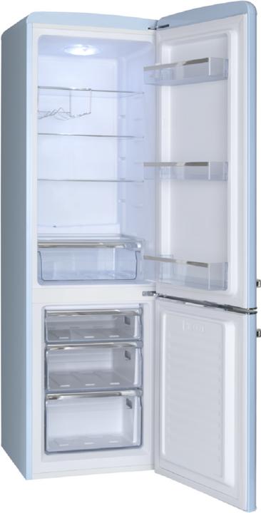Immagine prodotto Amica Combinazione di congelatori KGCR 387 100 L LxHxP 55 x 181 x 61,5 cm Sezione fredda 181 l (244 l)
