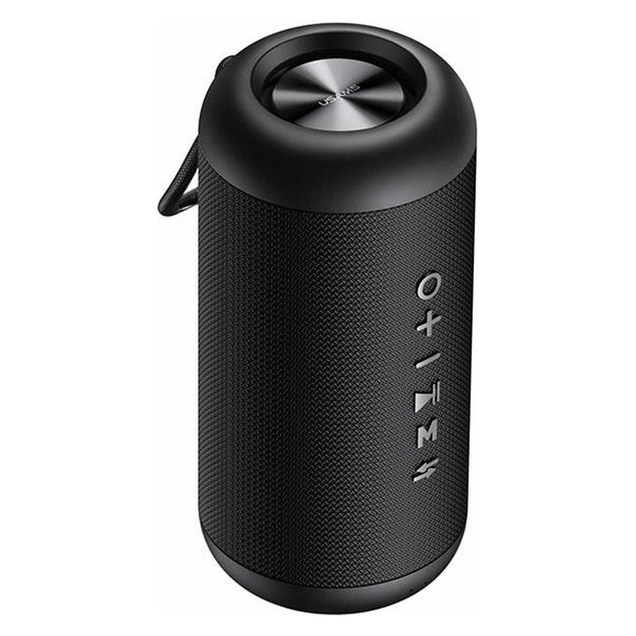 Usams Us-YX008 Speaker Black (8 h, Akkubetrieb), Bluetooth Lautsprecher, Schwarz