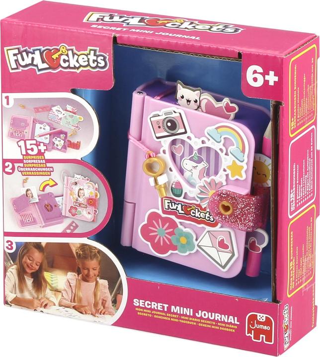 Productafbeelding Fun Lockets Funlockets - Geheim mini dagboek (Duits)