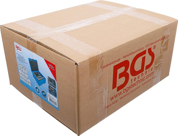 Actual product image BGS Socket, Hammer, Pliers, Screwdriver Set | 6.3 mm (1/4") / 12.5 mm (1/2") | systainer® | 77 pcs.