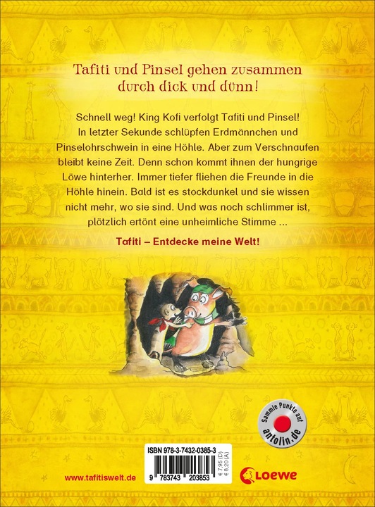 Produktbild Tafiti und die Geisterhöhle (Deutsch, Julia Boehme, Julia Ginsbach, Loewe Erstes Selberlesen, Tafiti, 2020)