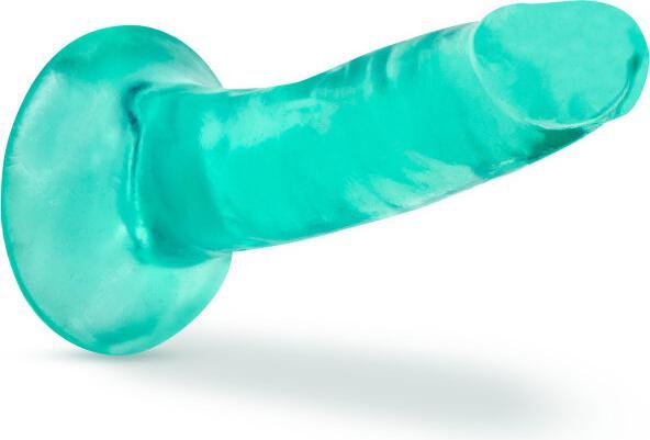 Actual product image Blush B Yours Plus Hard n' Happy 5" Dildo, Strong Suction Cup & Harness Compatible, Realistic Feel