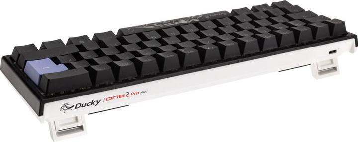 Actual product image Ducky One 2 Pro Mini Gaming Keyboard, RGB LED - Gateron Yellow (Germany, Cable)