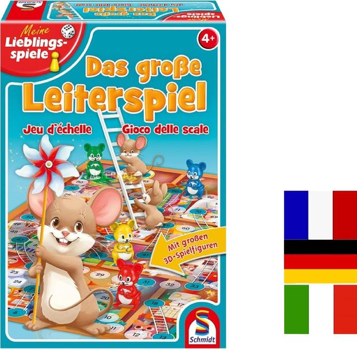 Produktbild Schmidt Spiele Das grosse Leiterspiel (Französisch, Deutsch)