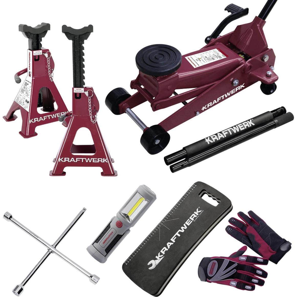 Thumbnail - Kraftwerk, Wagenheber, Universal-Radwechsel-Satz