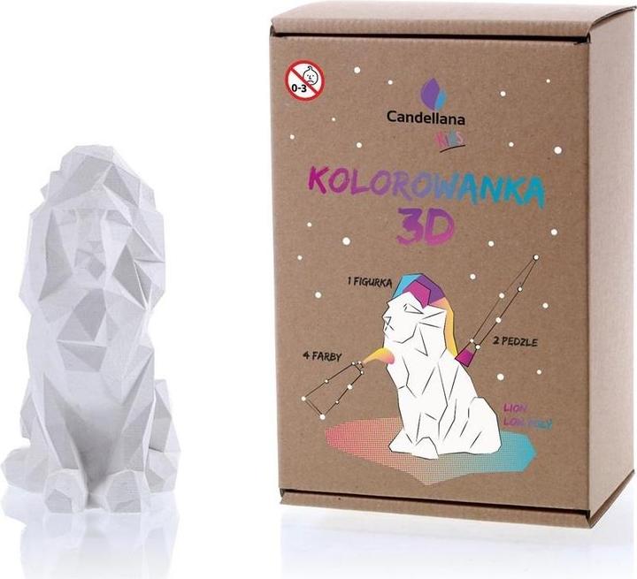 Produktbild Candellana Bemalbare Figur - Löwe Low-Poly