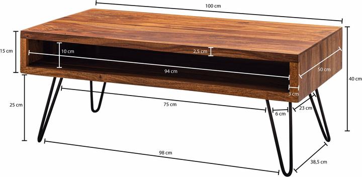 Produktbild Wohnling Cleo (50 x 100 x 40 cm)