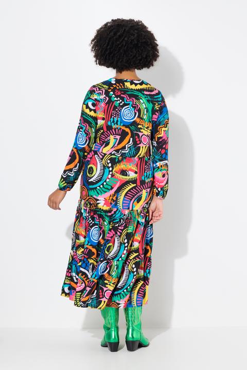 Actual product image Angel of Style Dress with eye pattern and frills (44)