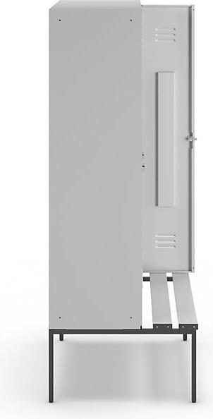 Actual product image Wolf Clothes locker with bench underneath (120 cm, 214 cm)