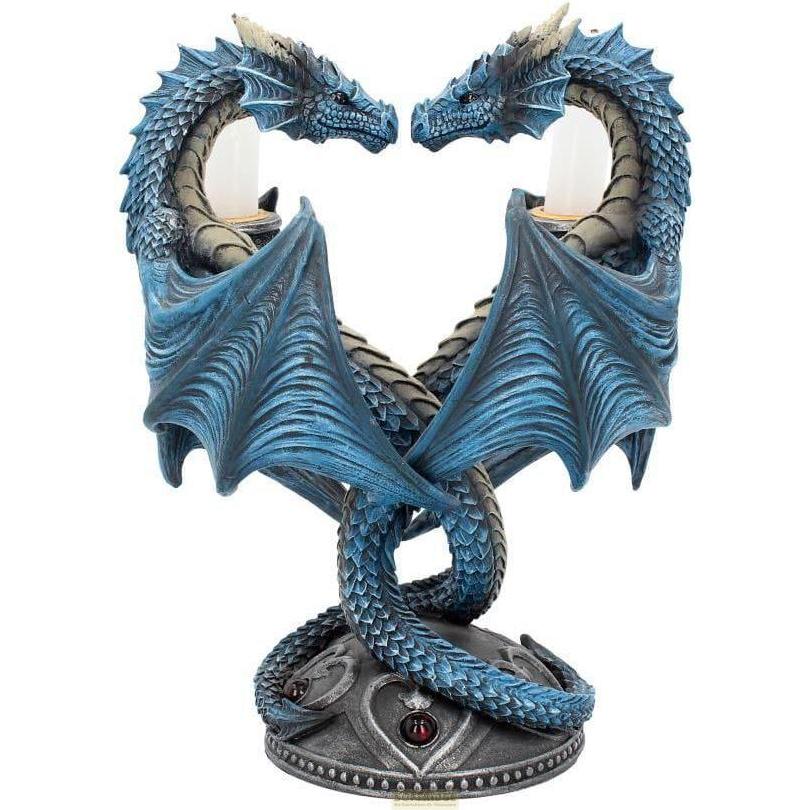 Nemesis Now, Kerzenständer, Dragon Heart - Bougeoir 23cm