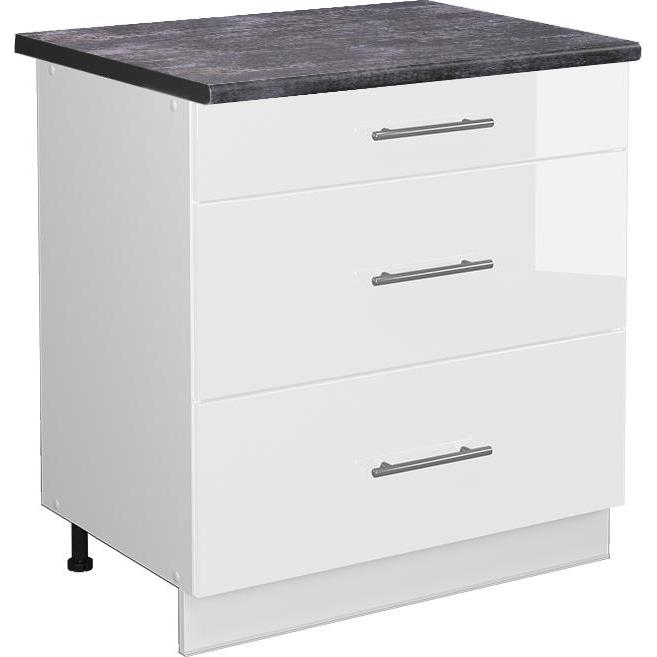 Vicco, Regal, Küchenunterschrank Fame-Line (80 x 60 x 81.5 cm)