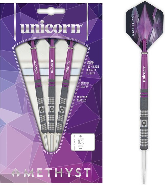 Produktbild Unicorn Amethyst 1 Steel Darts (21 g)