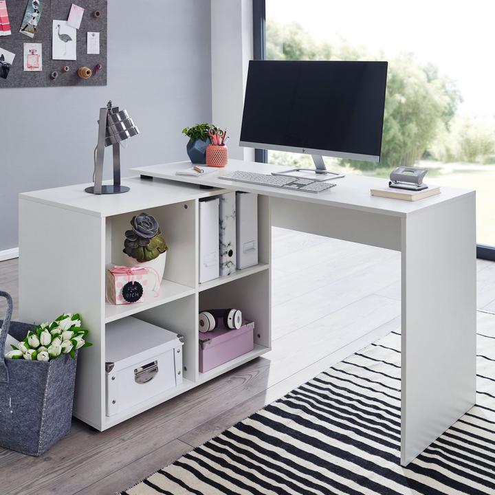 Immagine prodotto Wohnling Scrivania ad angolo (120 x 88 x 76 cm)
