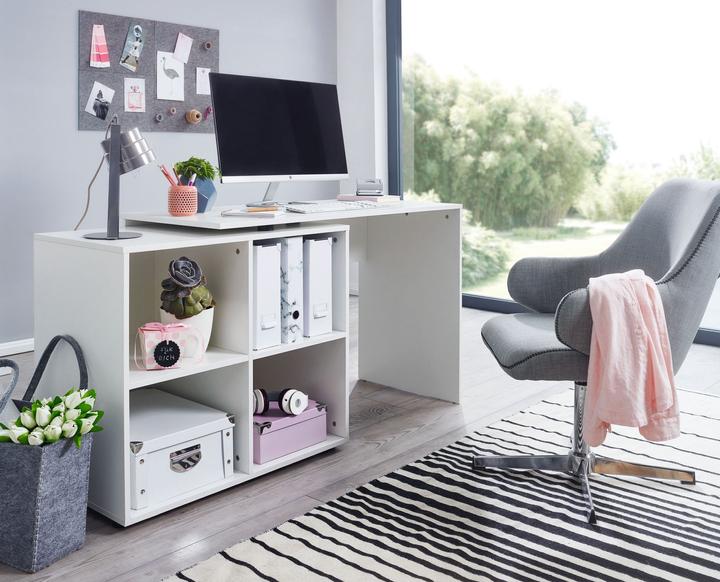 Immagine prodotto Wohnling Scrivania ad angolo (120 x 88 x 76 cm)